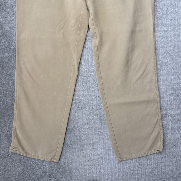 Tommy Bahama Pants Mens 40 Khaki Tencel Lyocell Blend Casual Chino Comfort - Picture 3 of 12
